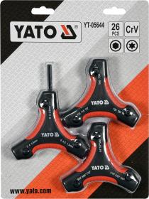 Yato Sada HEX klíčů 26dílů
