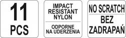 Yato Sada k demontáži čalounění 11ks