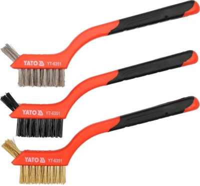 Yato Sada kartáčů drátěných 180 mm Yato Sada kartáčů drátěných 180 mm