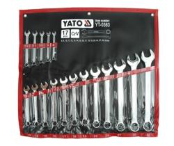 Yato Sada klíčů očkoplochých 17ks 8-32 mm