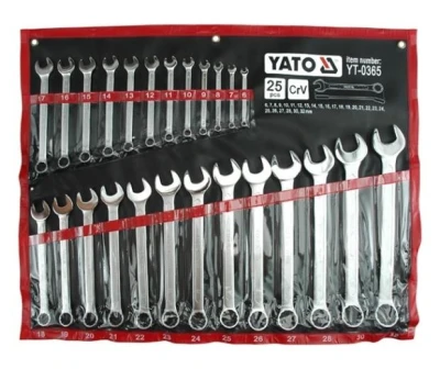 Yato Sada klíčů očkoplochých 25ks 6-32 mm Yato Sada klíčů očkoplochých 25ks 6-32 mm