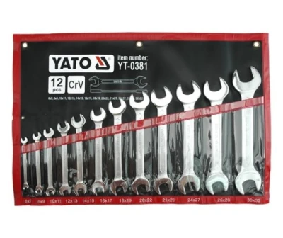 Yato Sada klíčů plochých 12 ks 6 - 32 mm Yato Sada klíčů plochých 12 ks 6 - 32 mm