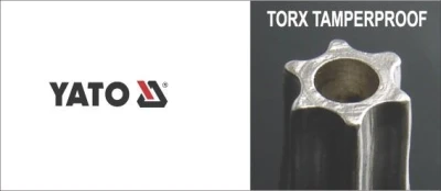 Yato Sada klíčů TORX s otvorem 9 ks