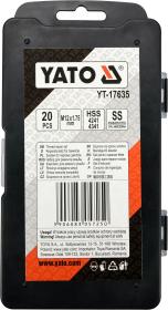 Yato Sada na opravu závitů M12 20 ks
