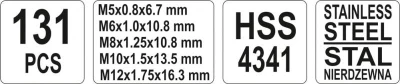 Yato Sada na opravu závitů M5 - M12