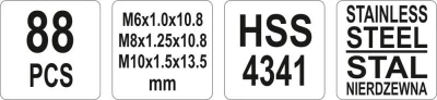 Yato Sada na opravu závitů M6 - M10