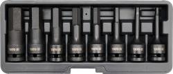 Yato Sada nástavců 1/2" rázové 8 ks H6-H19 imbus CrMo Yato Sada nástavců 1/2" rázové 8 ks H6-H19 imbus CrMo
