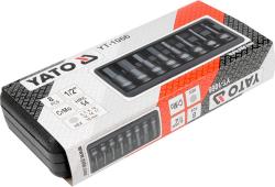 Yato Sada nástavců 1/2[34] rázové 8 ks H6-H19 imbus CrMo