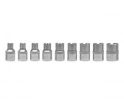 Yato Sada nástavců 1/2" TORX 9 ks E10-E24 Yato Sada nástavců 1/2" TORX 9 ks E10-E24