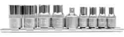 Yato Sada nástavců 1/4", 3/8" TORX 9 ks E5-E16 Yato Sada nástavců 1/4", 3/8" TORX 9 ks E5-E16