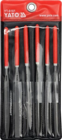 Yato Sada pilníků jehlových 4 x 160 mm 6 ks