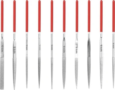 Yato Sada pilníků jehlových diamantových 3 x 140 mm 10 ks 50 mm Yato Sada pilníků jehlových diamantových 3 x 140 mm 10 ks 50 mm