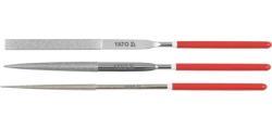 Yato Sada pilníků jehlových diamantových 3 x 140 mm 3 ks