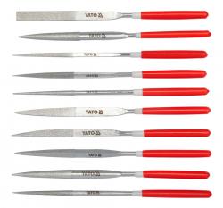 Yato Sada pilníků jehlových diamantových 4 x 160 mm 10 ks 50 mm