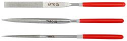Yato Sada pilníků jehlových diamantových 4 x 160 mm 3 ks Yato Sada pilníků jehlových diamantových 4 x 160 mm 3 ks