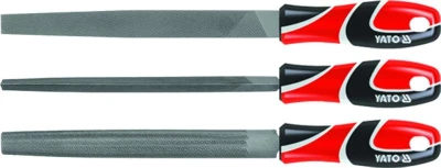 Yato Sada pilníků zámečnických 250 mm 3 ks Yato Sada pilníků zámečnických 250 mm 3 ks