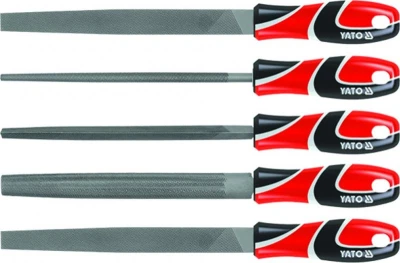 Yato Sada pilníků zámečnických 250 mm 5 ks Yato Sada pilníků zámečnických 250 mm 5 ks
