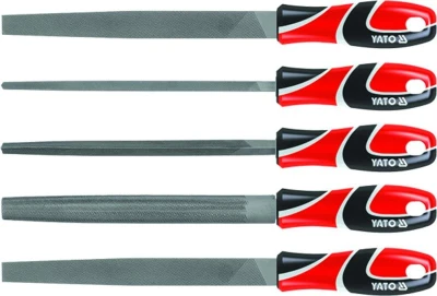 Yato Sada pilníků zámečnických 250 mm 5 ks Yato Sada pilníků zámečnických 250 mm 5 ks