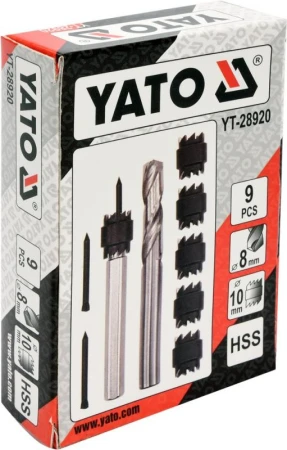 Yato Sada pro odvrtání bodových svárů 9 ks