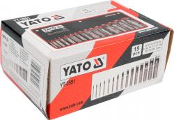 Yato Sada průbojníků na kůži 15 ks