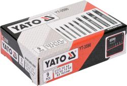 Yato Sada průbojníků na kůži 9 ks