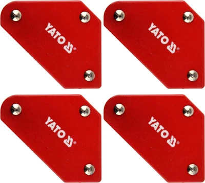 Yato Sada svařovacích magnetických úhelníků mini 4ks Yato Sada svařovacích magnetických úhelníků mini 4ks