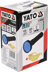 Yato Sada UV lampy 100 LED + brýle
