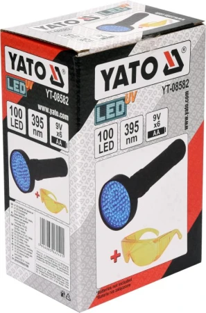 Yato Sada UV lampy 100 LED + brýle