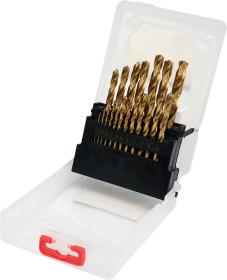 Yato Sada vrtáků do železa HSS-TiN 19ks 1-10mm