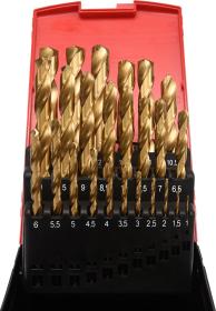 Yato Sada vrtáků do železa HSS-TiN 25ks 1-13mm