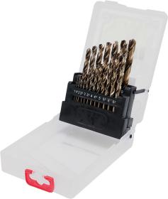 Yato Sada vrtáků na kov 19ks HSS-COBALT 1-10mm Yato Sada vrtáků na kov 19ks HSS-COBALT 1-10mm