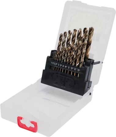Yato Sada vrtáků na kov 19ks HSS-COBALT 1-10mm Yato Sada vrtáků na kov 19ks HSS-COBALT 1-10mm