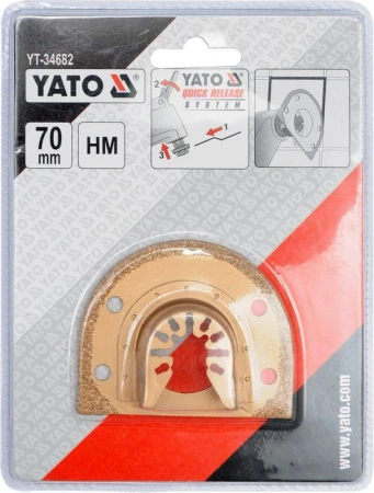 Yato Segmentový pilový list pro multifunkci HM, 70 mm (obklady)