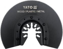 Yato Segmentový pilový list pro multifunkci HSS, 88mm (dřevo, plast, kov) Yato Segmentový pilový list pro multifunkci HSS, 88mm (dřevo, plast, kov)