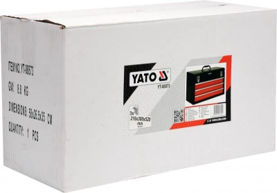 Yato Skříňka na nářadí, 3x zásuvka