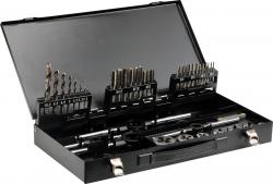 Yato Souprava závitníků 44ks, M3, M4, M5, M6, M8, M10, M12
