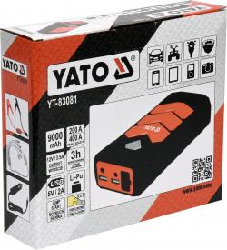 Yato Startovací zdroj a powerbanka 9000 mAh
