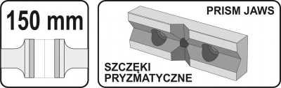 Yato Strojní svěrák 160 mm
