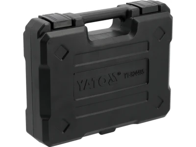 Yato červeno-černá svářečka plastů se sponami, sada v kufru