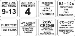Yato Svářečská kukla samostmívací PROFI