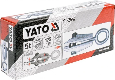 Yato Svěrka karosářská samosvorná k tahání 5t 125mm