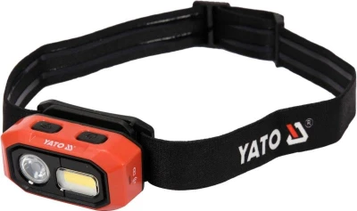 Yato Svítilna čelovka COB/OSRAM LED 480lm