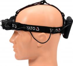 Yato Svítilna čelovka LED XM-L2 CREE 10W, 450 lm