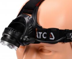 Yato Svítilna čelovka LED XM-L2 CREE 10W, 450 lm