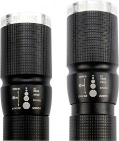 Yato Svítilna kapesní voděodolná IP64, fce ZOOM, 110lm, 1xAA, 100x25mm
