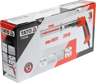 Yato Termický nůž na pěnový polystyrén, 230V, 220W, 70°-450°