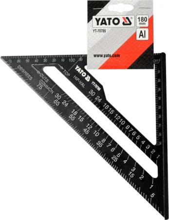 Yato Tesařský trojúhelník hliníkový 180mm