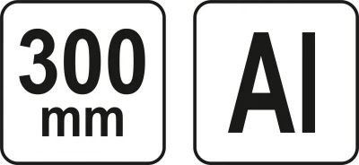 Yato Tesařský trojúhelník hliníkový 300mm
