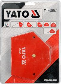 Yato Úhelník magnetický ke svařování 34 kg