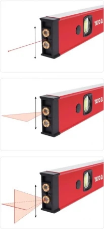 Yato Vodováha digitální 610 mm s laserem